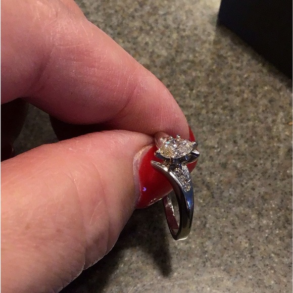 Marquee Diamond Engagement Ring - Picture 8 of 8